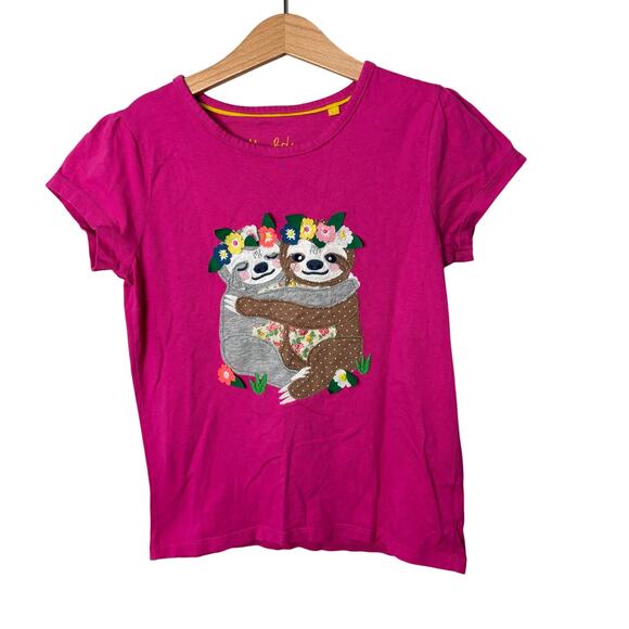 Mini Boden Sloth Tee - Picture 1 of 4